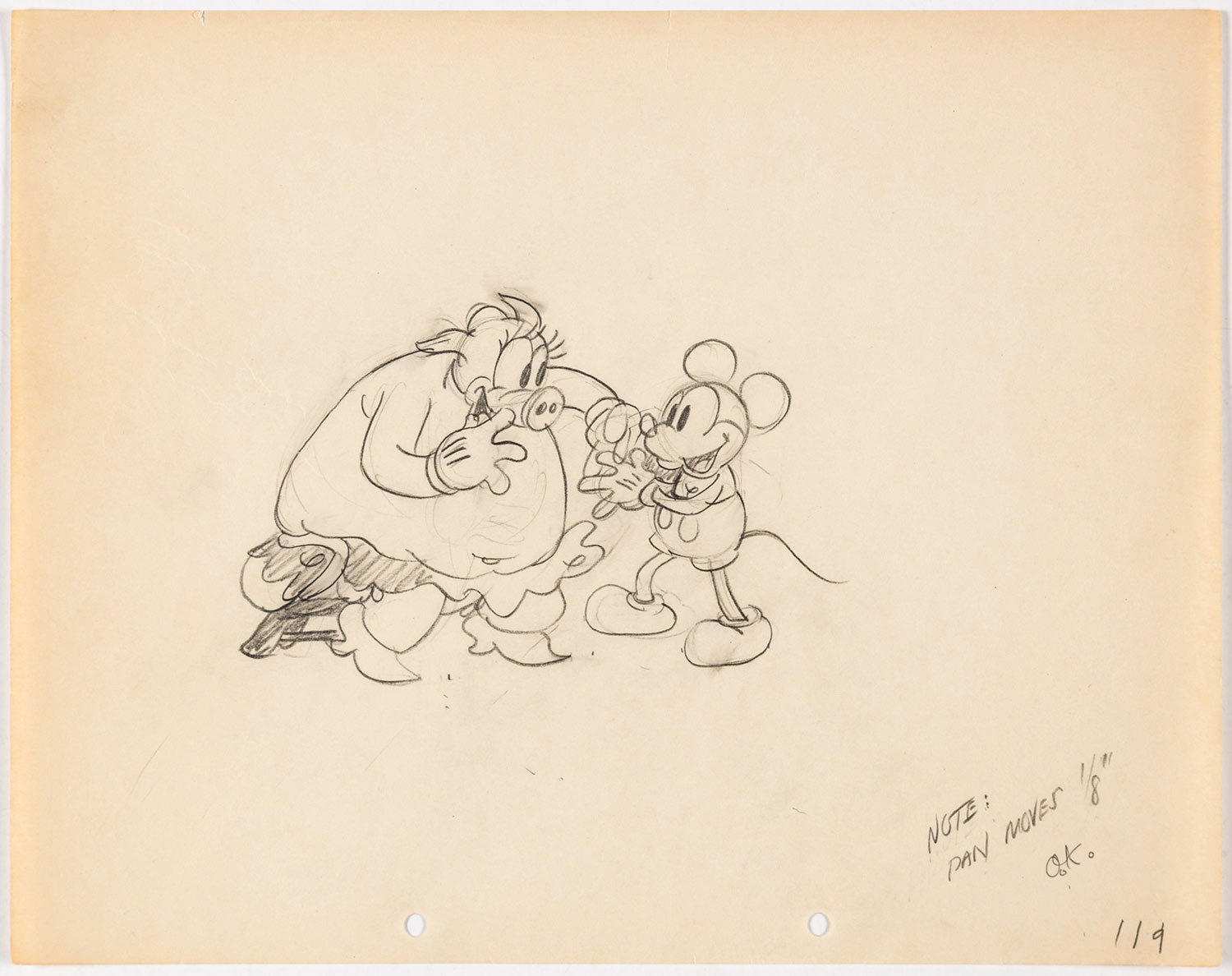 walt disney sketches of mickey mouse